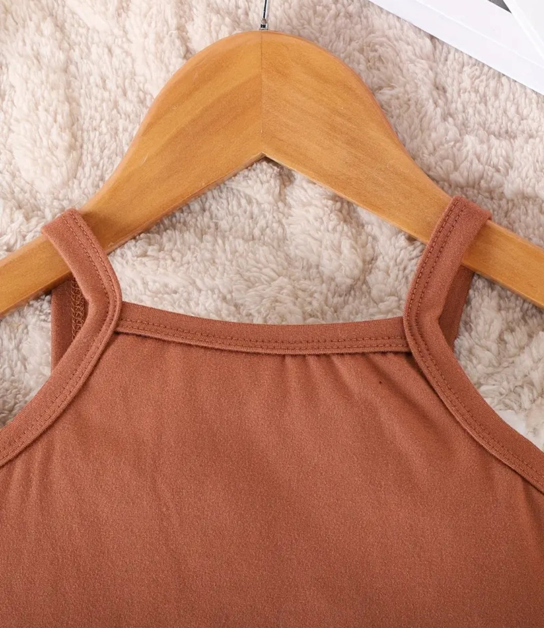 Ensemble 3 pièces pour bébé fille comprenant sweat à capuchon court avec imprimé "mini de papa",un débardeur et un pantalon décontracté,pour l'automne et hiver