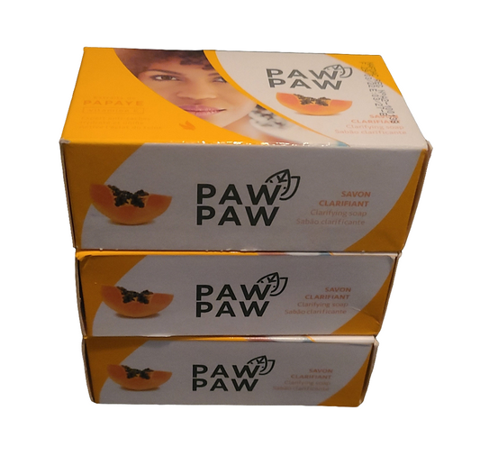 3 savons paw paw
