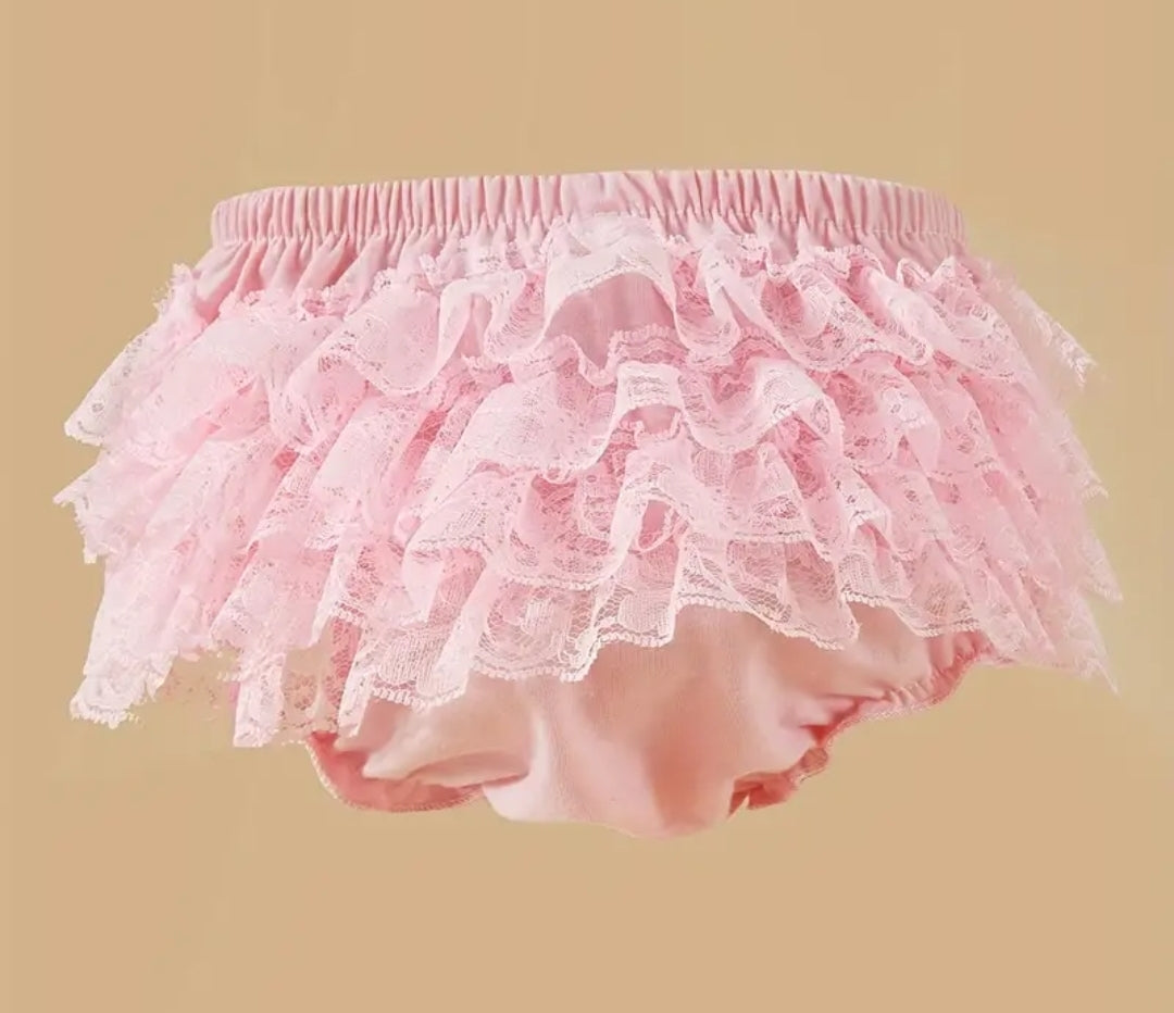 Short adorable à volant en dentelle superposés pour bébé, vêtements pour fillette et bébés pour la photographie