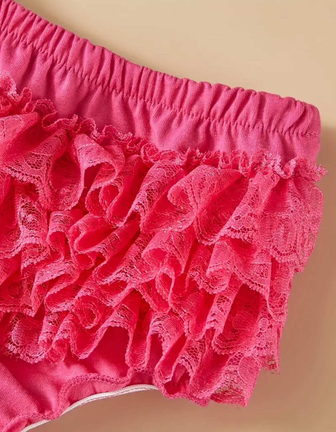 Short adorable à volant en dentelle superposés pour bébé, vêtements pour fillette et bébés pour la photographie