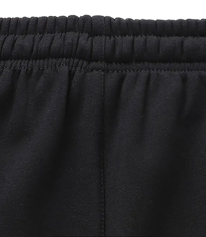 Joggers doublés en polaires pour hommes pour hiver avec taille en cordon et poches