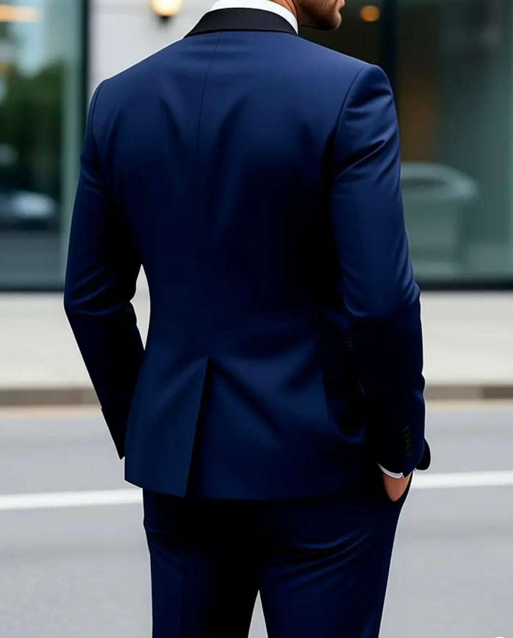 Ensemble de costume décontracté hommes de 3 pièces