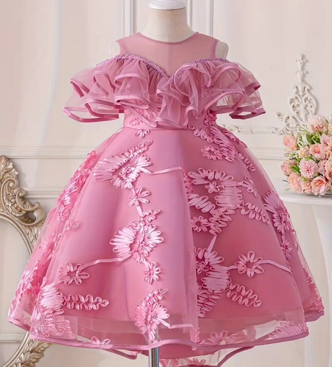 Robe de princesse pour fête d'anniversaire d'hôte,spectacle de piano