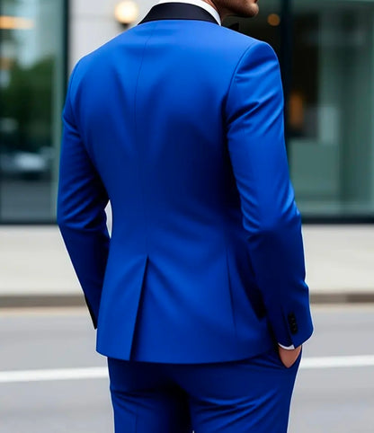 Ensemble de costume décontracté hommes de 3 pièces