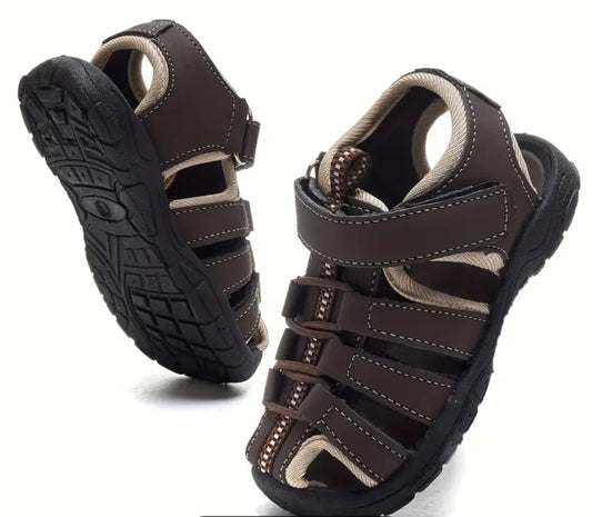 Sandal tendance et confortable  à bout fermé pour garçons