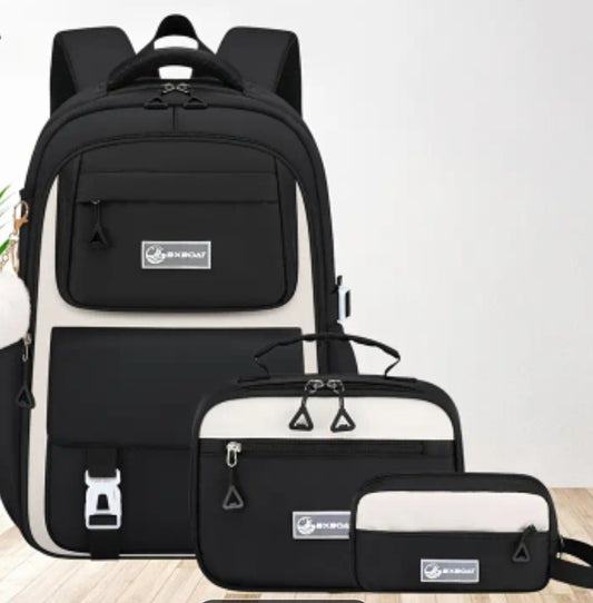 Ensemble de 3 sacs à dos léger pour femmes grand capacité 15.6 pouces pour ordinateur portable