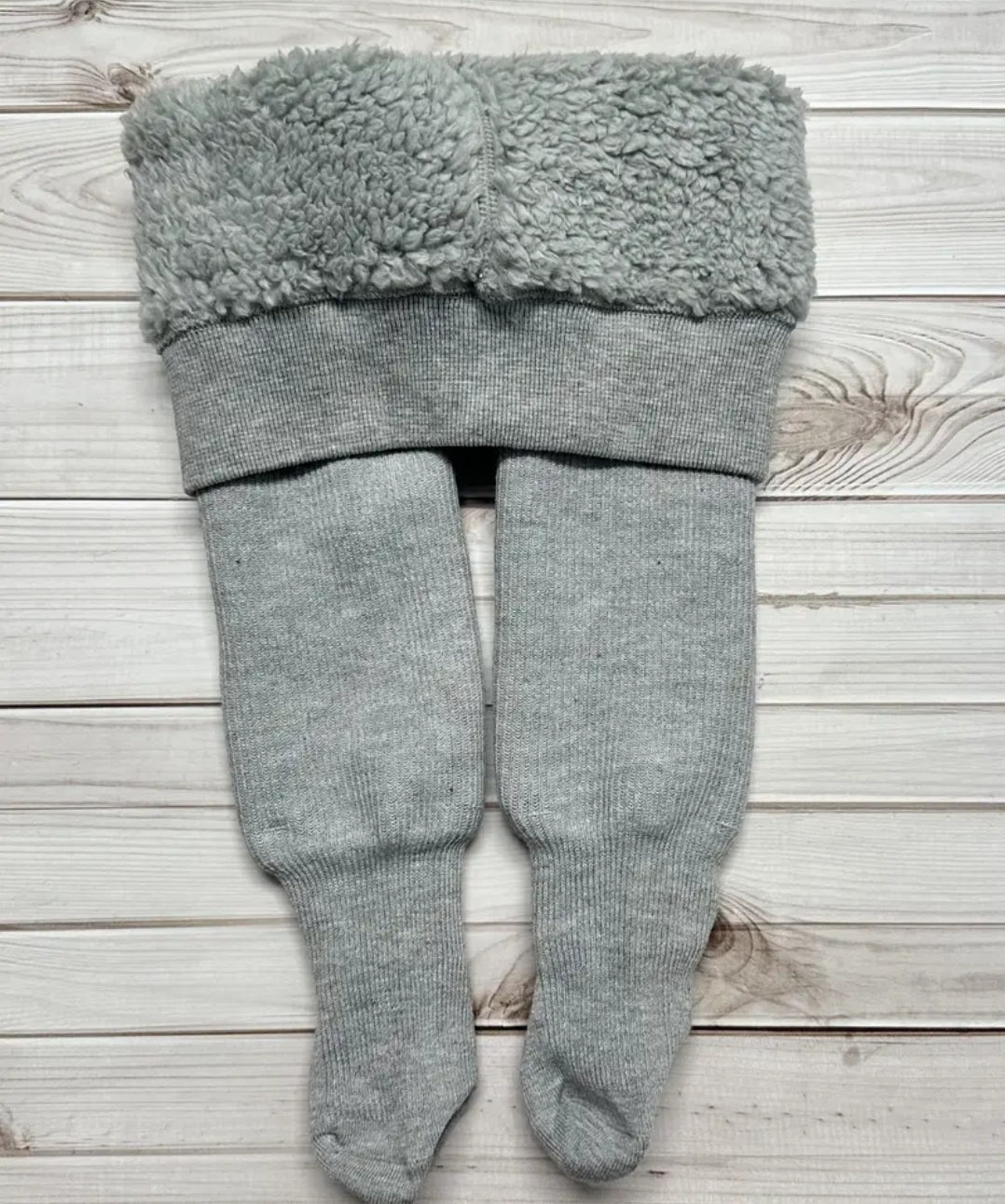 Leggings doublés en polaires pour enfants-collant ajustés décontractés en mélange de polyester confortable avec ceinture elastique -Pantalon extensible en tricot de couleur unie automne/hiver pour garçons et filles. unisexe