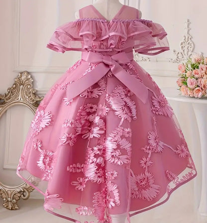 Robe de princesse pour fête d'anniversaire d'hôte,spectacle de piano