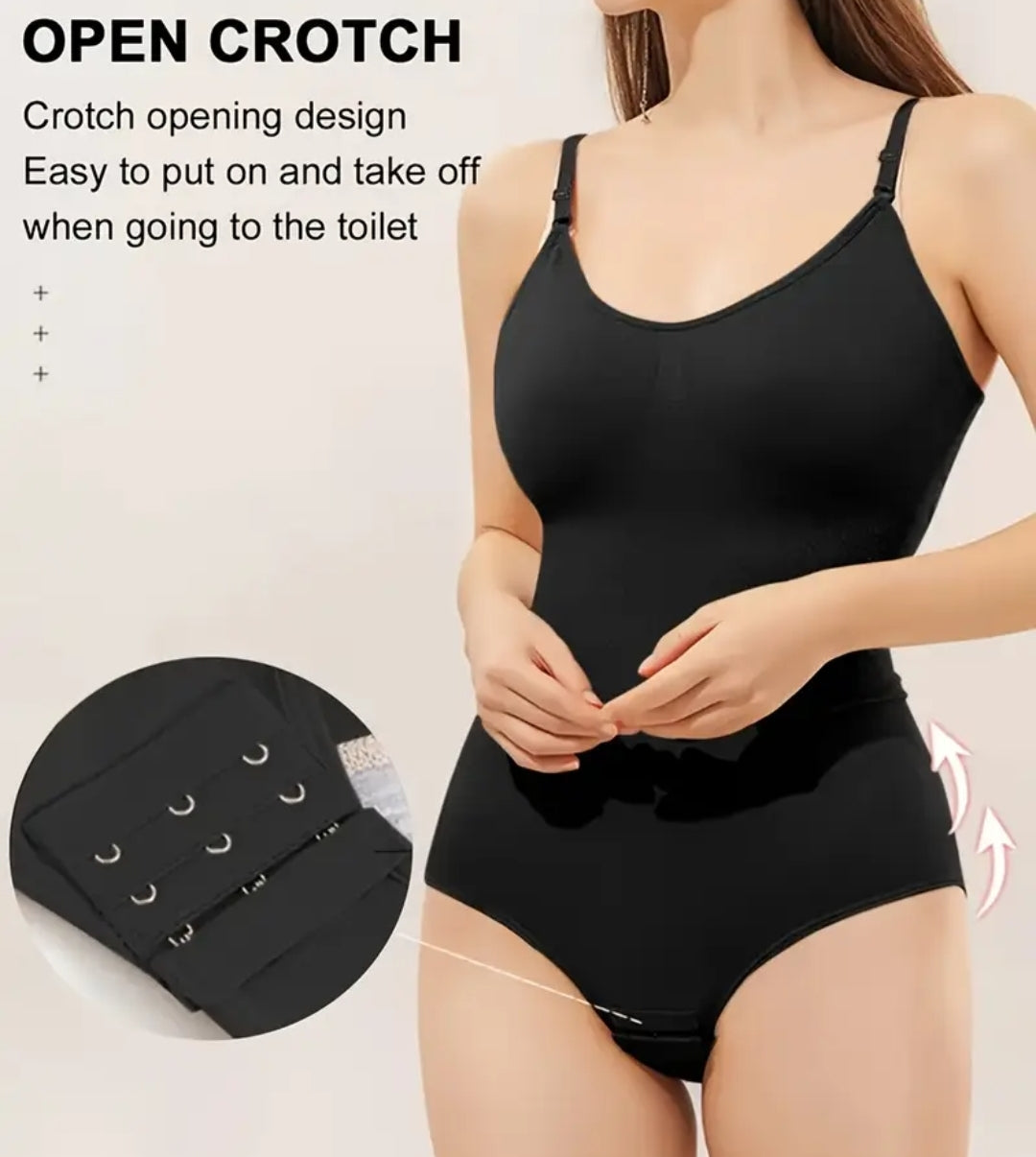 Combinaisons gainante sans couture pour femmes. Contrôle de la taille, couleur unie,tissus, lavable en machine.ideale pour post-partum,perdre de poids, finess,gaine ventre plat