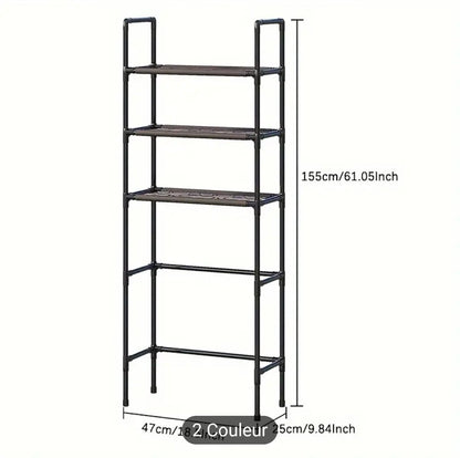 1 étagère de rangement pour salle de bain, organisateur autoportant en plastique,étagère à 3 niveaux au dessus la toilette pour les articles de toilette - Carlastore1 étagère de rangement pour salle de bain, organisateur autoportant en plastique,étagère à 3 niveaux au dessus la toilette pour les articles de toiletteCarlastoreCarlastore