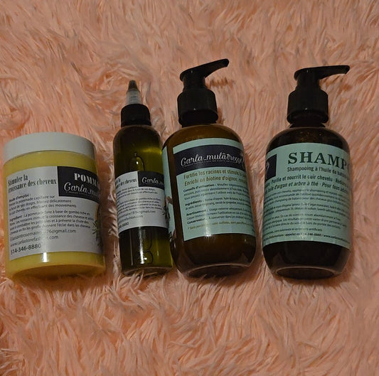 Carla-mulatresse maxi gamme pour la croissance des cheveux, stimuler, hydrater,alopesie etc......