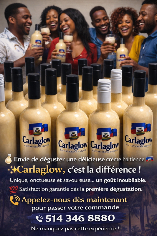 La crémas haïtienne est une boisson traditionnelle onctueuse à base de lait, coco, épices et rhum, offrant un goût riche et authentique.
Kreyòl :
Kremas ayisyen se yon bwason tradisyonèl ki fèt ak lèt, kokoye, epis ak wonm,livraison local