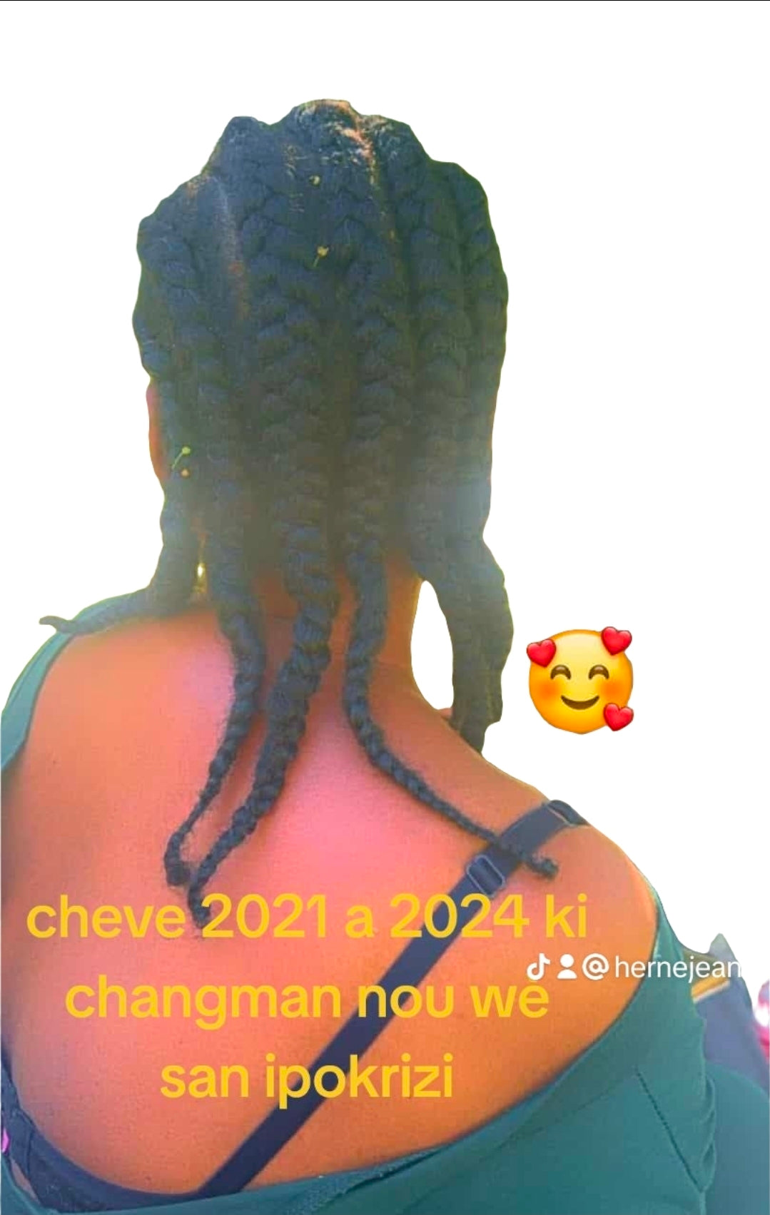 Carla-mulatresse l'huile à base de gombo, girofle, romarin, gingembre et coco pour l'alopeci,pellicule,hydrater etc ......