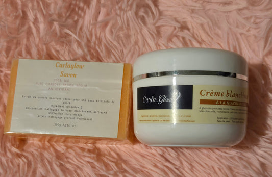 Carlaglow blanchissant est pour tout type peau