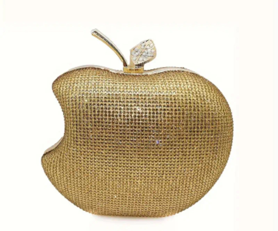 Sac à bandoulière tendance en forme de pomme